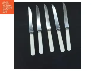 Sæt med fem knive (str. 18 cm)
