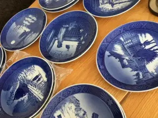 Royal copenhagen juleplatter