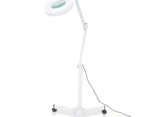 Opretstående forstørrelsesglas med lampe