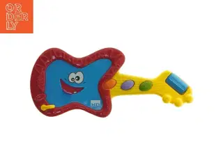 Farverig legetøjsguitar (str. 24 cm)