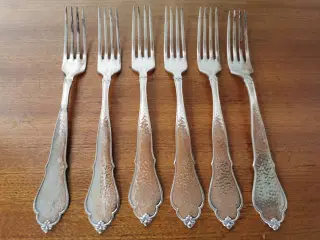 Sølvbestik, gafler