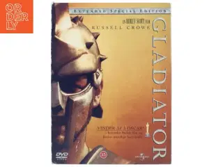 Gladiator med Russell Crowe (DVD)