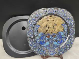 * Bjørn Wiinblad; Juleplatte i krystal 1979