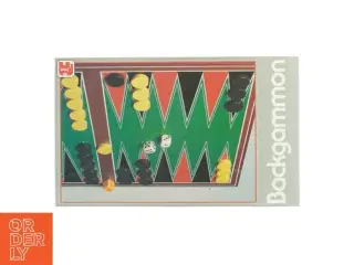 Backgammon spil (str. 37 x 23 x 4 cm)