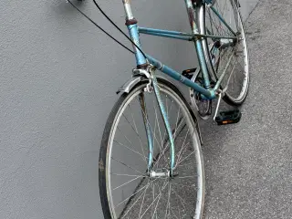 Lyseblå SCO dame retrocykel.