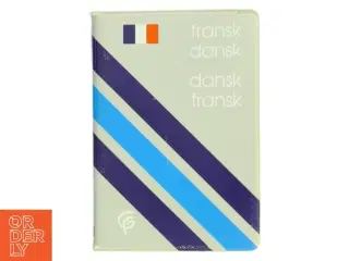 Gads Stribede Fransk-Dansk/Dansk-Fransk Ordbog fra Gads Forlag