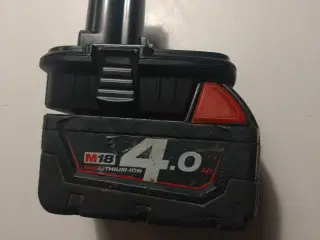 Gammel Dewalt >>> Milwaukee 