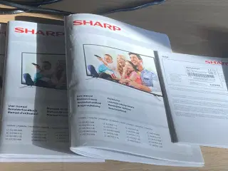 LCD, Sharp, 43", Perfekt