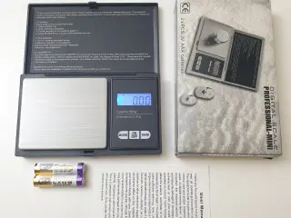NY! 500g x 0.01g Lommevægt / Finvægt / Scale