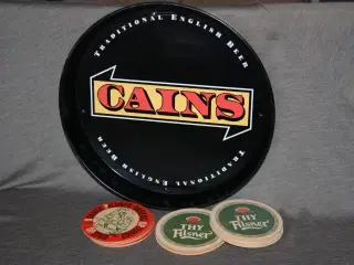 Cains Beer serveringsbakke Ø 33 cm