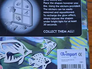 Glowing former af hav fisk aldrig pakket ud