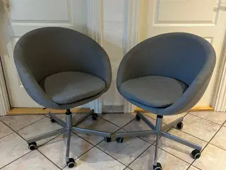 Kontorstol SKRUVSTA fra Ikea har 2 stk.