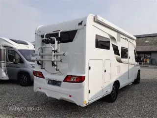 2022 - Hobby Ontour Edition V65 GE   solceller. elektrisk indgangstrin og markise. hæve/sænke cykelstativ. gasalarm.batteri. LPG gas system.