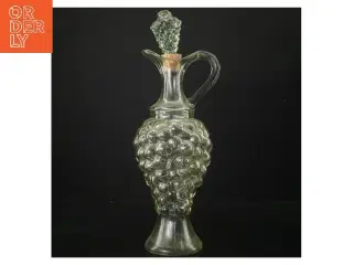 Dekorativ glaskande med prop (str. 37 cm)