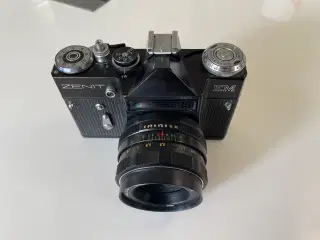 Zenit EM kamera + blitz + taske