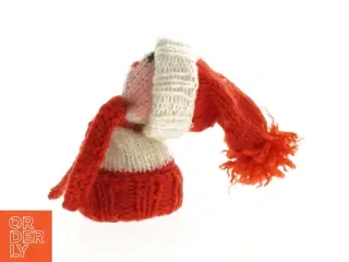 Håndstrikket nisse (str. 11 x 5 cm)