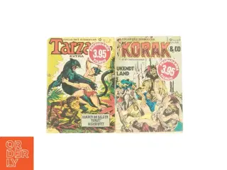 Tegneserier af Edgar Rice Burroughs (2 stk)