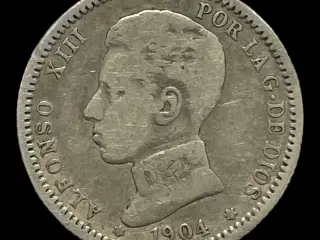 1 Pesetas 1904
