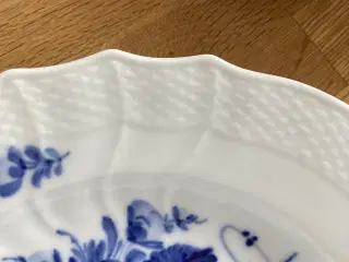 Blå blomst porcelæn