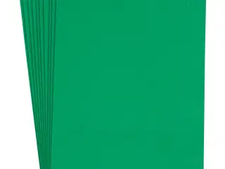 Mosgummi A4 Mørk Grøn - 10 ark til kreative projekter