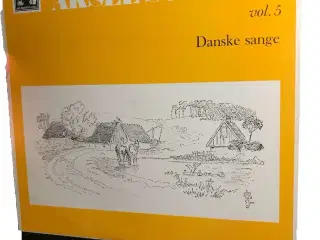 Aksel Schiøtz: Danske Sange vol 5 - vinyl LP