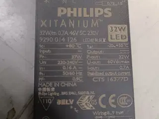 Store LED spotlamper