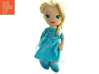 Blød dukke med blå kjole, Elsa fra Frost