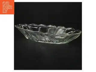6 stk. Ovale Glasfad