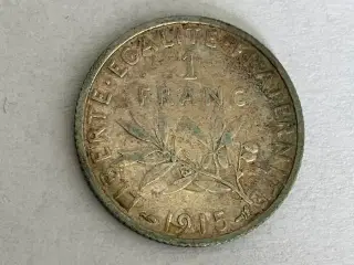 1 Franc France 1915