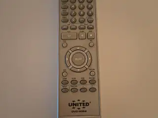 United DVD 3052 Fjernbetjening