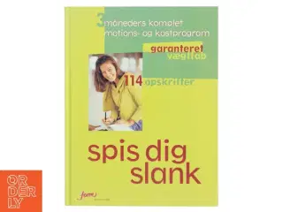 Kogebog &#39;Spis dig slank&#39;