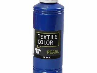 Textile Color Perlemor Blå 250ml - Vandbaseret Maling
