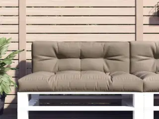 Pallehynder 2 stk. stof gråbrun