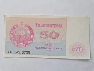 50 So'm Uzbekistan 1992
