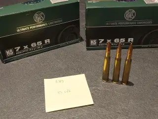 Ammunition  RWS 7x65R