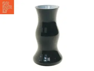 Sort glasvase 20 cm fra Erik Bagger (str. 20 cm)