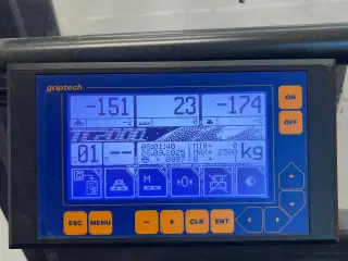 Griptech TC2000-MVI vægt til truck eller lignende.