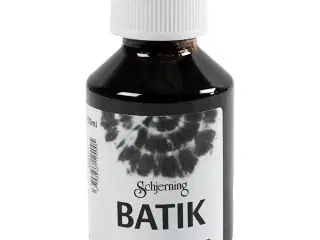 Batikfarve, sort, 100ml/ 1 fl.