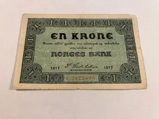1 Krone 1917 Norge