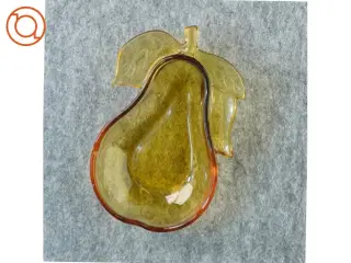 Pære Glasfad (str. 17 x 10 cm)