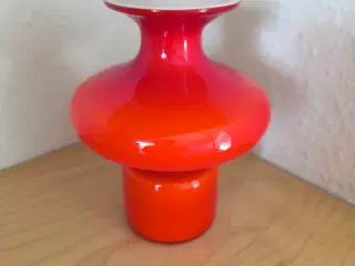 Vase Holmegaard fra 60'erne