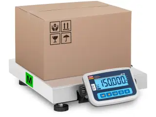 Pakkevægt – certificeret – 150 kg / 50 g