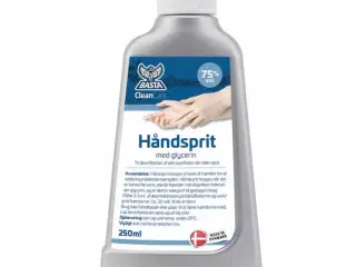 Basta håndsprit 250ml 75% med glycerin