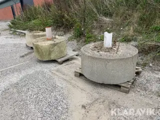 Betonklodser 3 styk