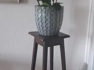 Piedestal/ lampebord/ blomsterstativ i træ.