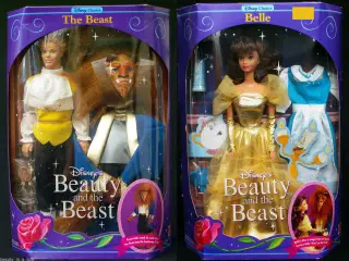 Barbie ; SKØNHEDEN & UDYRET sæt