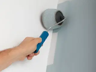 Sæt med genopfyldelige, anti-dryppende malerruller Roll'n'paint 5 Dele