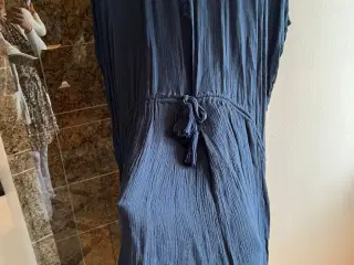 Flot lang blå bluse fra Vila str L