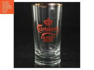 Carlsberg Export Beer Glas fra Carlsberg (str. H. 14,5 cm, ø 7,5 cm)