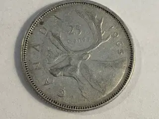 25 Cents Canada 1965